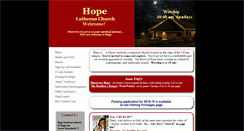 Desktop Screenshot of hope-lcms.org